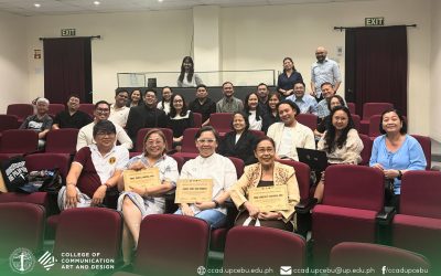 CCAD Faculty participates in the conclusion of BA Communication and BFA Product Design External Quality Review (EQR)