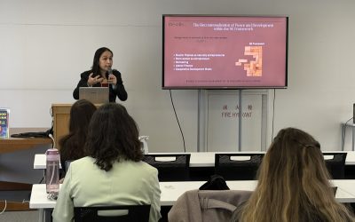 Dr. Crina Tanongon presents research at NERPS 2026