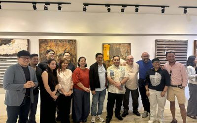 CCAD Faculty Members visited the opening of faculty member Sio Montera’s ‘The Afterlives of Ruin’ Solo Exhibition