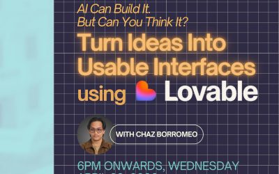 Think. Make. Break.: Turn Ideas into Usable Interfaces using Lovable
