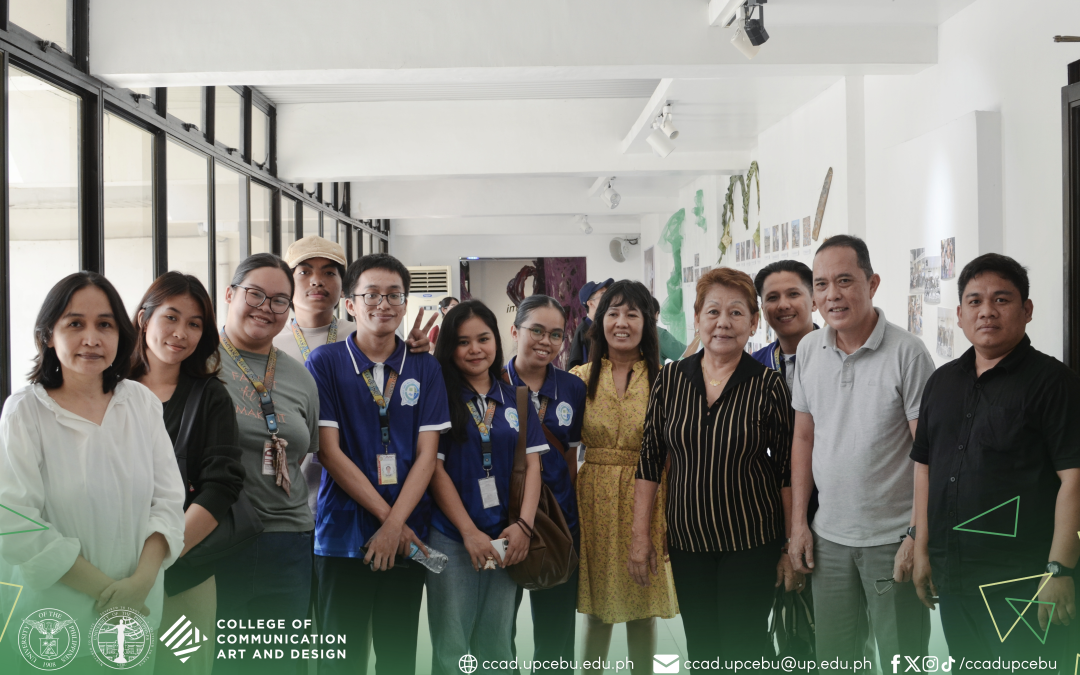 Sto. Niño Mactan College Visits UP Cebu College of Communication, Art, and Design for Educational Tour, Partnership Discussions