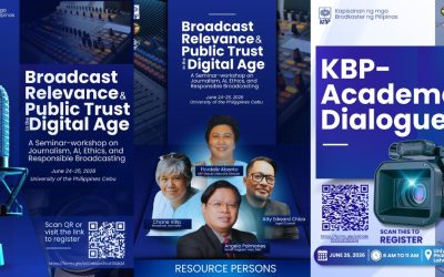 Broadcast Relevance & Public Trust in the Digital Age Seminar-Workshop to Convene Media Practitioners, Educators, and Students at UP Cebu