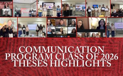 Batch Sidlak: UP Cebu BA Communication Class of 2026 Showcases Diverse Thesis Contributions in Communicating Change, Culture, and Community