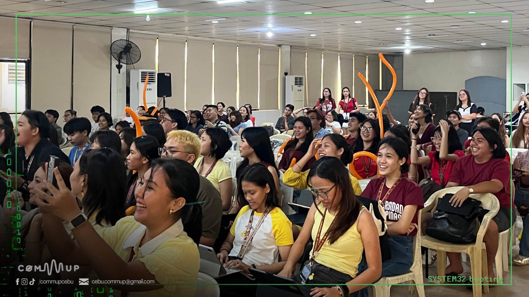 Communication students during their program orientation | Courtesy: Communicators of UP