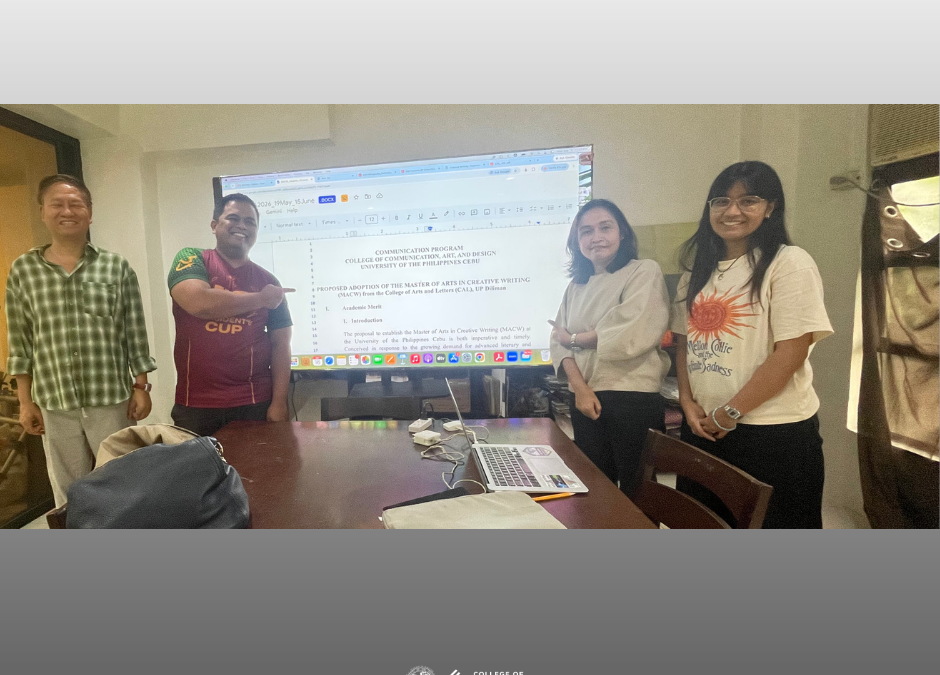 MA in Creative Writing proposal advances to institutional review
