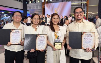 Communication faculty members recognized at 2nd Cebu Metropolitan–Catholic Mass Media Awards
